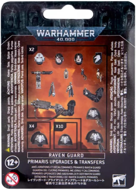 RAVEN GUARD PRIMARIS UPGRADES & TRANSFRS