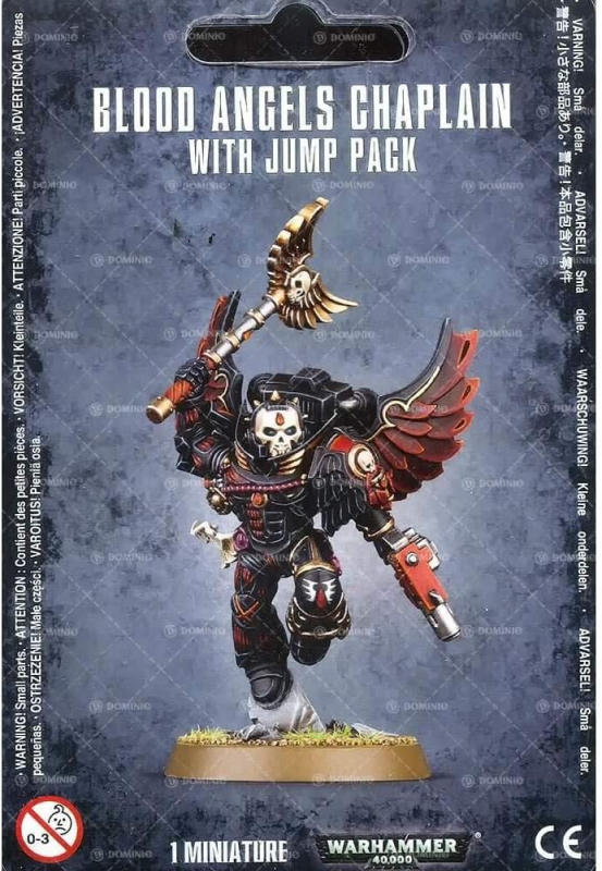 BLOOD ANGELS CHAPLAIN WITH JUMP PACK