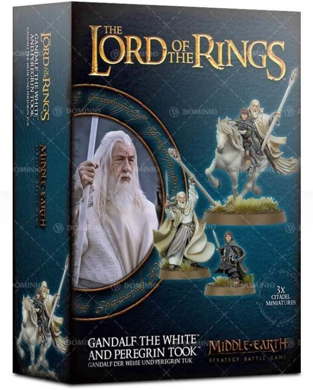GANDALF THE WHITE & PEREGRIN TOOK