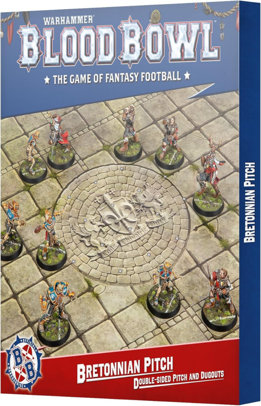 B/BOWL: BRETONNIAN TEAM PITCH & DUGOUTS